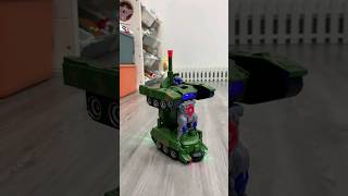 Tank to Robot transformer robot tank cute baby toy [upl. by Johns]