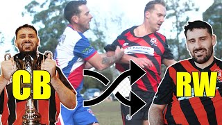 WE RANDOMISED OUR POSITIONS  AUSSIE SUNDAY LEAGUE  BLAXLAND REDBACKS VS EMU PLAINS [upl. by Nnaear142]