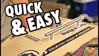 10 FINGERBOARD RAIL HACK [upl. by Vanhomrigh549]