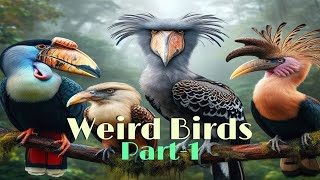 Top 5 Weirdest Birds That You Wont Believe Exist 🦤🦅🐦  Part1  rtfactss [upl. by Nehr]