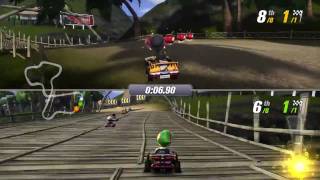 ModNation Racers Splitscreen Multiplayer Trailer [upl. by Kimberli]