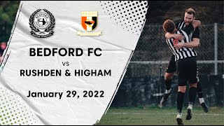 Full game  Bedford FC v Rushden amp Higham United FC [upl. by Haletta71]