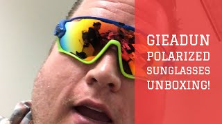 GIEADUN Polarized Sunglasses Unboxing [upl. by Mota]