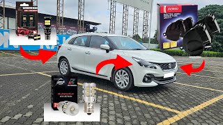 Suzuki Baleno LED indicator reverse lights and horn [upl. by Euphemia]