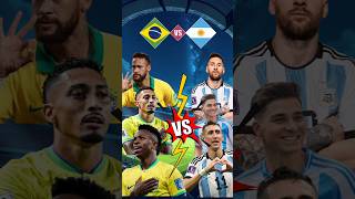 Brazil 🆚 Argentina 🏆 Neymar 🆚 Messi 💛💙 [upl. by Jo Ann]