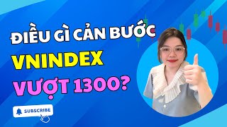 Điều Gì Cản Bước VNIndex Vượt 1300  Dự báo VNIndex Top Cổ Phiếu Tiềm Năng [upl. by Geraud]