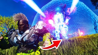 HET GEVECHT TEGEN DE BIONIC HELL REX In Ark Descended [upl. by Haisoj960]