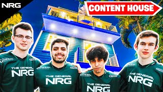 The New NRG Rocket League Content House  Musty JSTN GarrettG amp Sizz [upl. by Amend]