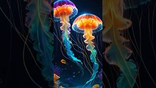 Bioluminescence biology bioluminescent jellyfish fish ai bioluminescence [upl. by Enilemme]