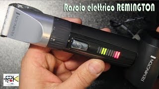 RASOIO ELETTRICO lama in ceramica REMINGTON taglia capelli [upl. by Irtimed]