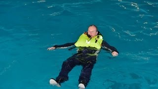 Lifejacket group test at RNLI HQ in Poole  with Motor Boat amp Yachting [upl. by Iru]