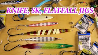 JIGS for BLUEFIN TUNA Knife SK Flatfalls Rigging and Setup Tackle Tip [upl. by Aynwat]