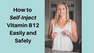 How To SelfInject B12 [upl. by Malissa]