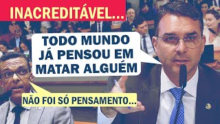 FLÁVIO BOLSONARO MINIMIZA E ATÉ BRINCA COM PLANO PARA MATAR LULA ALCKMIN E MORAES  Cortes 247 [upl. by Aggappe]