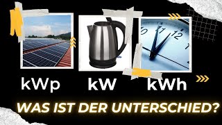 Photovoltaikanlage Basics Teil 1 Was ist genau kWp kW kWh PV Wissen SiwuPlan KNX Smarthome [upl. by Nylazor]