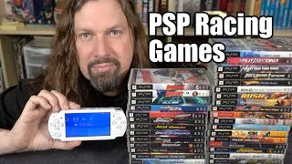 35 Sony PSP Racing Games  GamePlay Footage [upl. by Meesan]