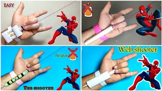 Top 04 Easy Origami Web Shooter How To Make [upl. by Tulley]