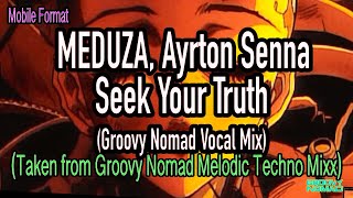 MEDUZA AS  Seek Your Truth Groovy Nomad MashMix Taken from GNs Latest Melodic Techno Mix [upl. by Rehpotsrihc793]