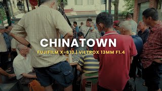 Fujifilm XS10 amp Viltrox 13mm F14  POV Street Photography  Chinatown Singapore [upl. by Monique980]