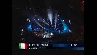 Jalisse  Fiumi di parole Eurovision Song Contest 1997 ITALY [upl. by Baptlsta485]