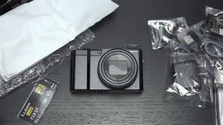 Panasonic Lumix DMCZS100 Unboxing [upl. by Hermina]