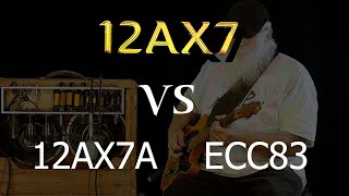 12ax7A VS 12AX7 VS ECC83 RCA MULLARD ERA [upl. by Rosemaria]