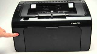 Impressora a laser monocromática HP LaserJet Pro P1102W  Resenha Brasil [upl. by Sidnala]