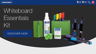 magnetoplan Whiteboard Essentials Kit EN [upl. by Ardnasac]