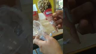 hocco Ahmedabad chocolate nutty ice cream cone Aisa nutty ice cream😯subscribe icecream ytshorts [upl. by Aw359]