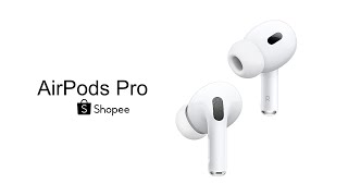 AirPods Pro  Shopee [upl. by Nedia571]