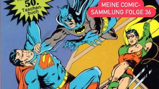 Meine ComicSammlung Folge 36  Meine Superman Taschenbücher von Ehapa [upl. by Rahman984]