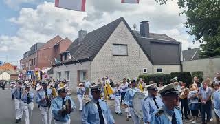 Fridericus Rex Grenadiermarsch Schützenfest Hemmerden 2023 Tambourcorps Neuenhausen [upl. by Gothar]