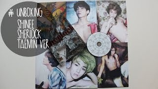 Unboxing Shinee Sherlock Taemin Version 4th Mini Album Review [upl. by Mingche]