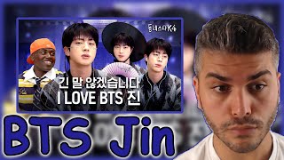 진 Jin Ill Be There Live Performance  Neighborhood Star K4 EP31 REACTION [upl. by Aldis355]