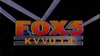 KVVU FOX 5 Las Vegas Station ID 1990 [upl. by Hickie750]