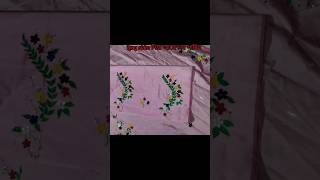 Applique work easy design mekhela sadorapplique arttrending mekhelasador subscribe [upl. by Atok]