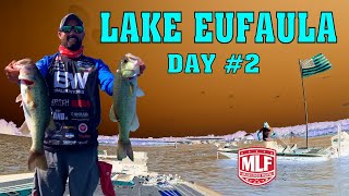 Top 20 Tournament on Lake Eufaula Alabama  MLF Invitational Day 2 [upl. by Dorisa]