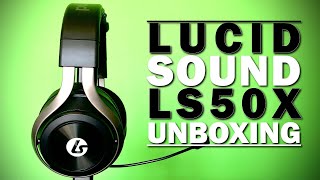 LucidSound LS50X Unboxing and First Impressions Review  LS50X Wireless Xbox Headset  Bluetooth [upl. by Haerr]