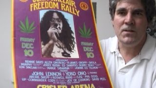 John Lennon Concert Poster 1971 John Sinclair Freedom Rally [upl. by Leunamne555]