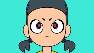 Twin Sneakin’ TWINNEM Coi Leray squidgame animation [upl. by Lareine]