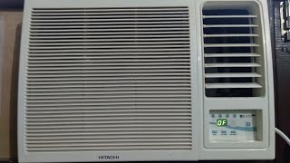 How to fix window AC cooling problems  hitachi one ton AC colling and airflow problem fix [upl. by Ramu]