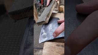 A leather strop and a hewing axe sharpenyouraxe hewing calmitdown leatherstrop sharpening [upl. by Yajnas723]