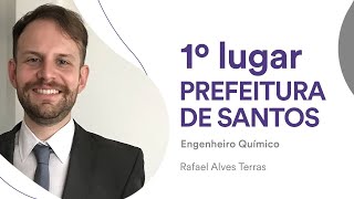 Rafael Terras 1Âº lugar no concurso da Prefeitura de Santos [upl. by Enialahs]