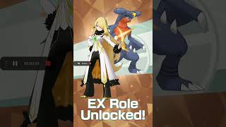 EX ROLE UNLOCKING ARC SUIT CYNTHIA  POKEMON MASTERS EX [upl. by Yluj]