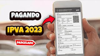 Como pagar o IPVA 2023 parcelado Ceará [upl. by Lorita]