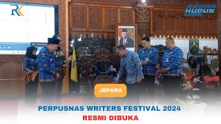 Perpusnas Writers Festival 2024 Resmi Dibuka [upl. by Durwyn]