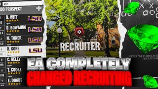 EA Completely Changed Recruiting in College Football 25 Dynasty [upl. by Aneri]