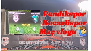 Pendikspor  Kocaelispor maç vlogu 🙋‍♂️  16082024  pendikspor kocaelispor magnifico pendik [upl. by Valaria]