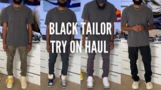 BLACKTAILOR Cargo Pants Try On Haul [upl. by Akinam]