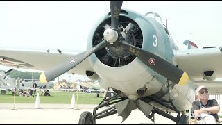 2021 Warbirds In Review  Grumman F4F3 Wildcat [upl. by Laraine]